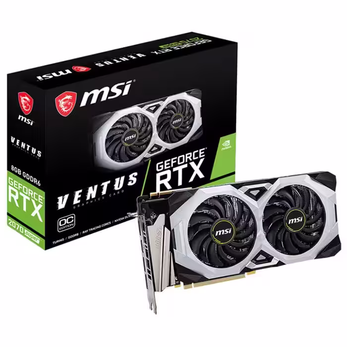 کارت گرافیک ام اس آی مدل GeForce RTX 2070 SUPER VENTUS  با حافظه 8 گیگابایت