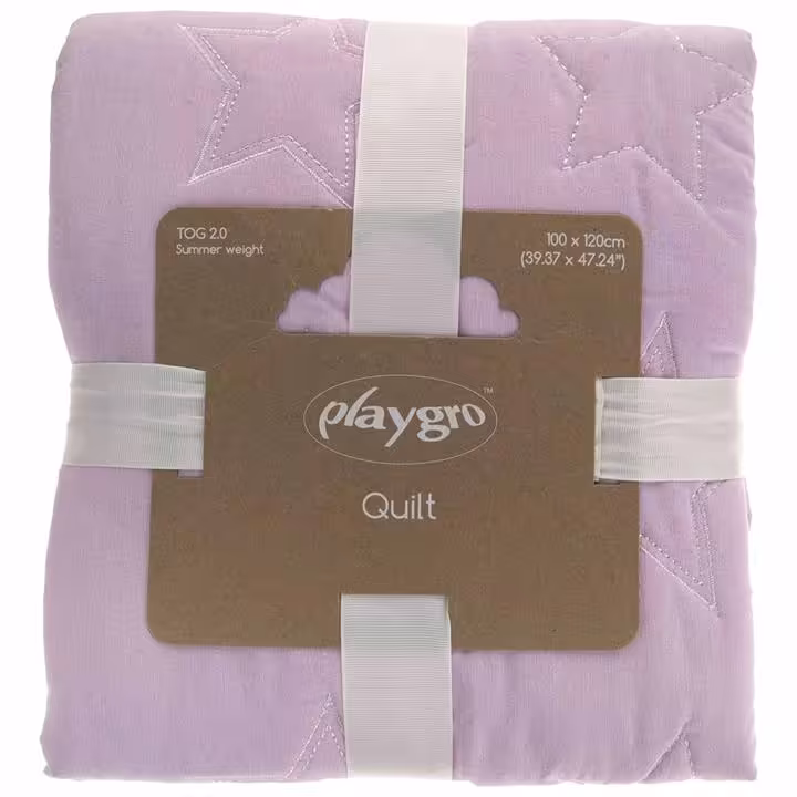 پتو صورتی لاینر دار پلی گرو playgro مدل 6985909