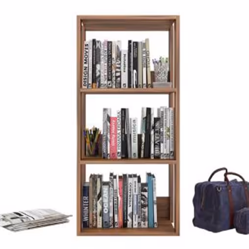 کتابخانه قفسه ای ساده-c28