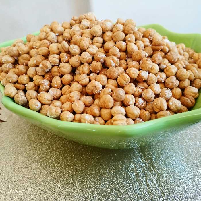 نخودچی دوآتیشه ممتاز
درشت و ترد و خوشمزه
برشته شده به روش محلی
مقوی بدن