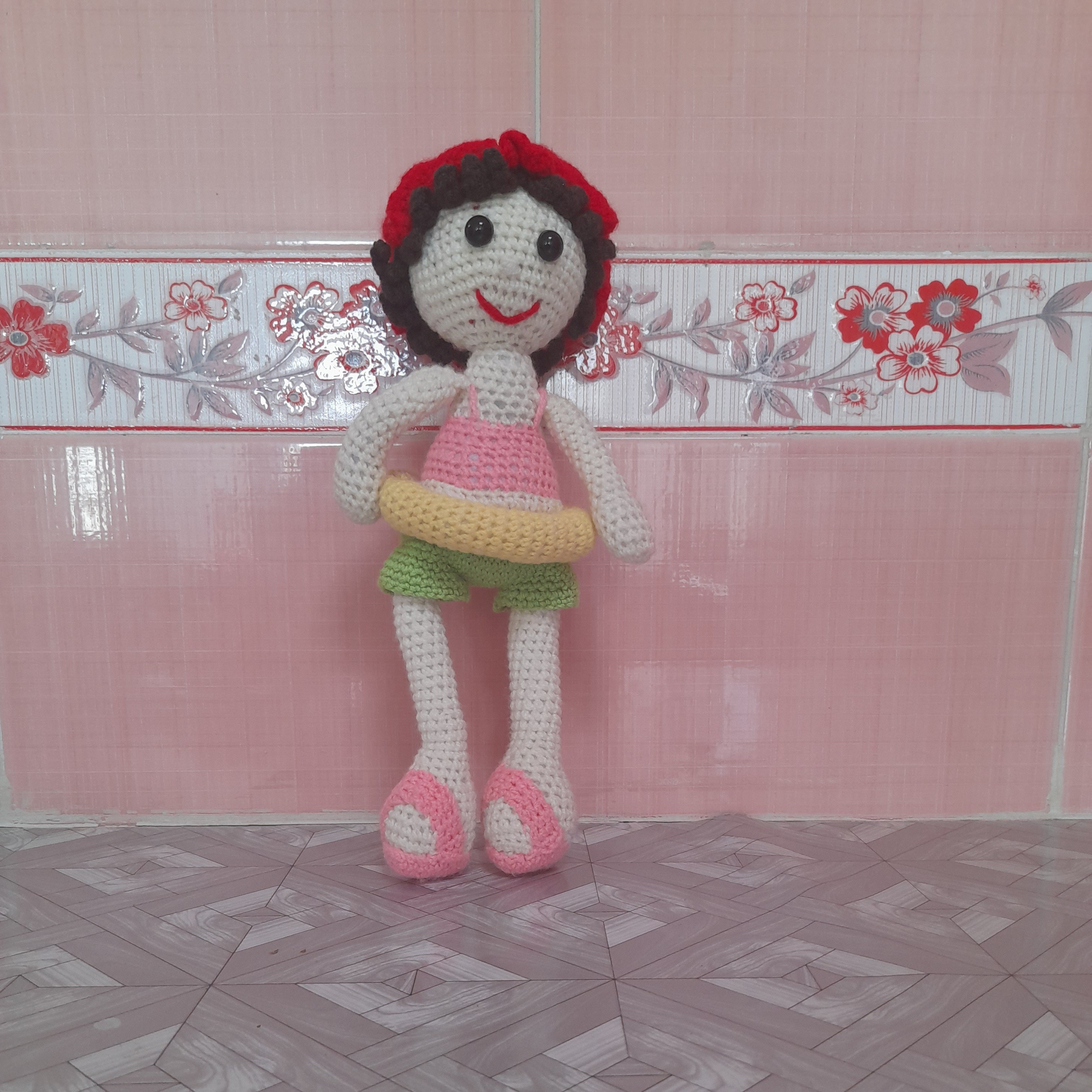 عروسک دختر شناگر 