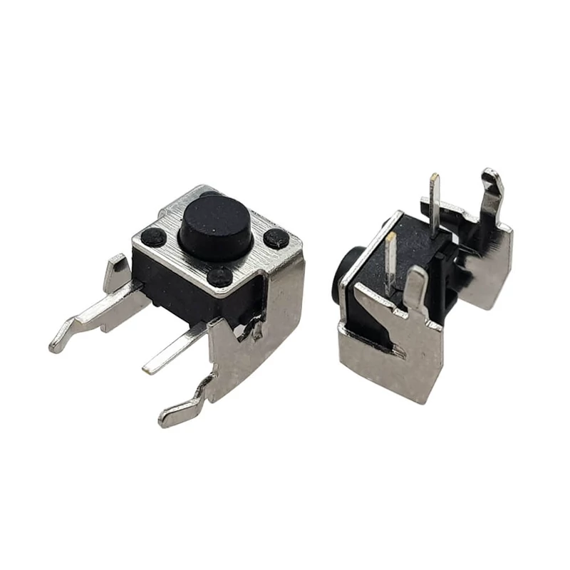 بسته 10 عددی تک سوئیچ 6x6x5 R/A 2PIN | amazonchi
