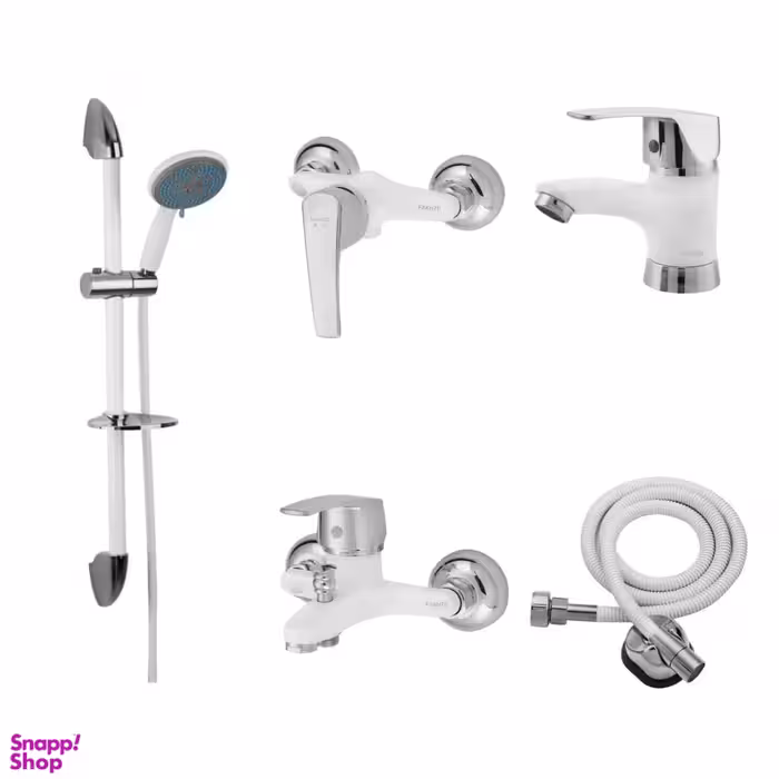 ست شیرآلات فاخته مدل مارگارت مجموعه 5 عددی