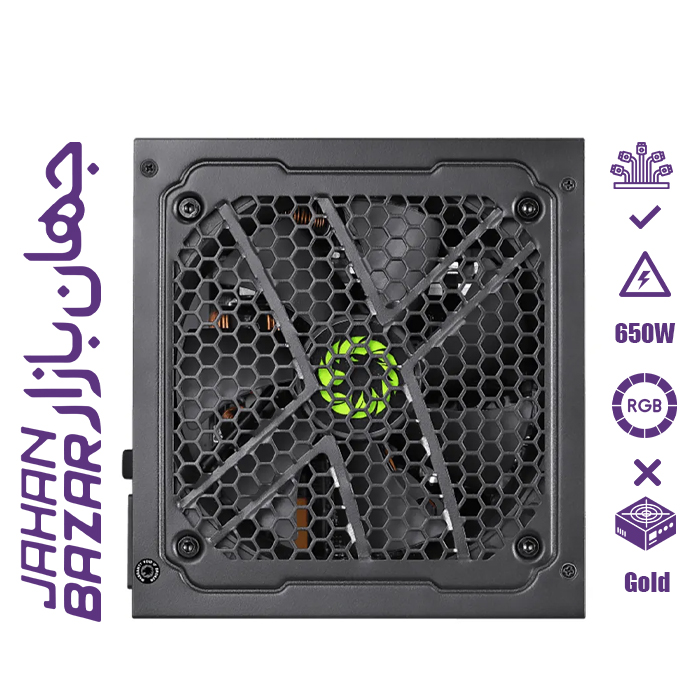 پاور 650 وات گیم مکس GameMax GX 650 GOLD Full Modular