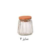 بانکه رومی درب چوبی میس گلس سایز 4