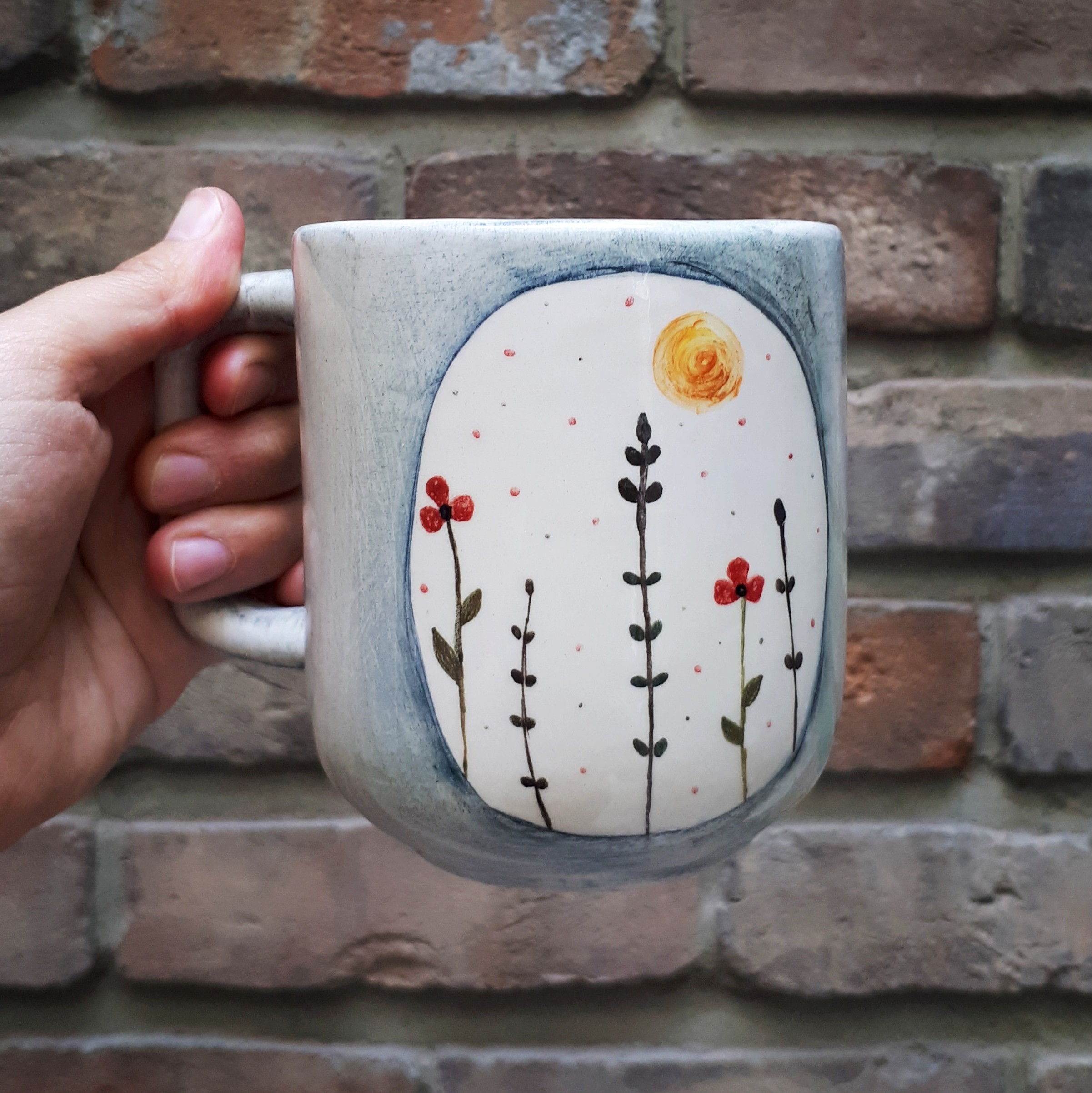 ماگ سرامیکی شقایق