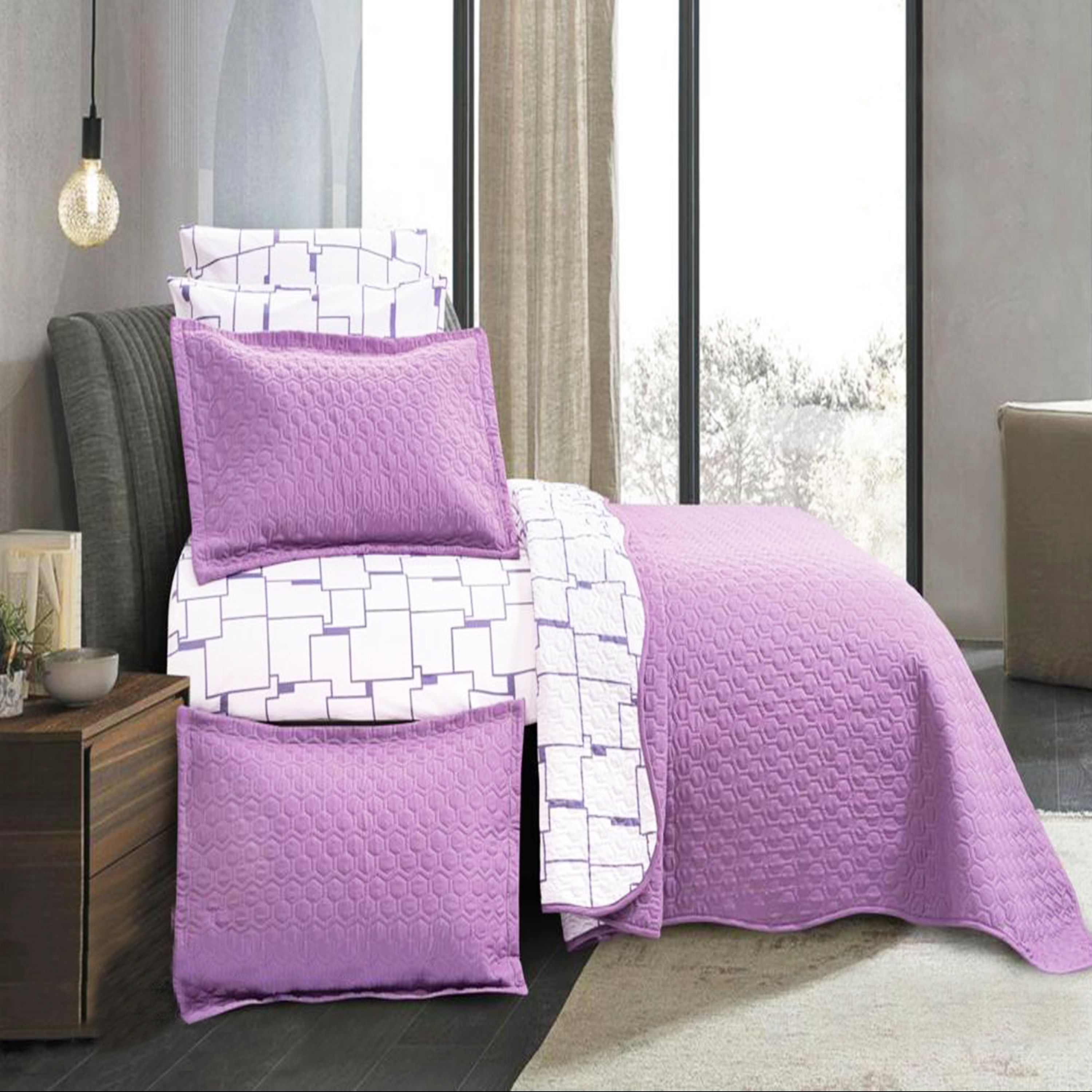 سرویس روتختی مرال مدل نانسی 08 دو نفره 6 تکه