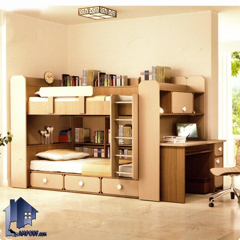 تخت خواب دو طبقه TBJ17