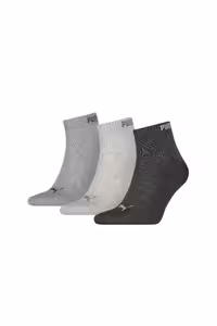 جوراب صورتی مردانه و زنانه خاکستری یونیزکس V 3P Puma