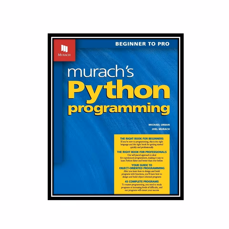 کتاب Murachs Python Programming