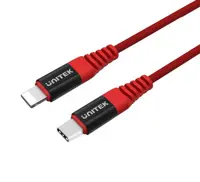 کابل شارژر و تبدیل Lightning به Type.C یونیتک مدل Y-C4048RD طول 1 متر