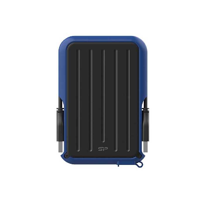 هارد اکسترنال Silicon Power USB3.2 مدل Armor A66 با ظرفیت 2TB - مشکی آبی