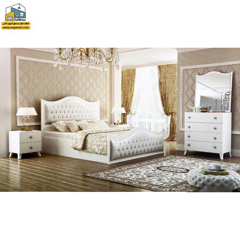 سرویس خواب دو نفره مدل ایتالیک کد BDS849