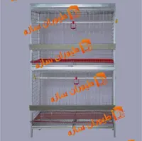 قفس مرغ امپراطور تولید کارخانه (2 طبقه)