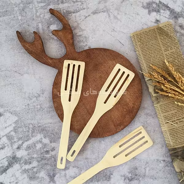 کفگیر چوبی سایز بزرگ