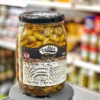 زیتون گریل شده سرخ کرده ترک 1990gr  ناخالص