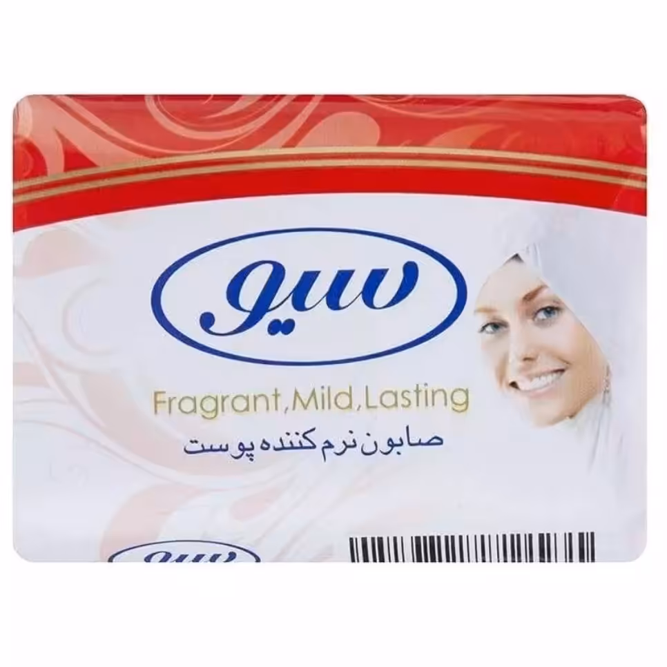 صابون سیو آرایشی قرمز وزن 90 گرم 