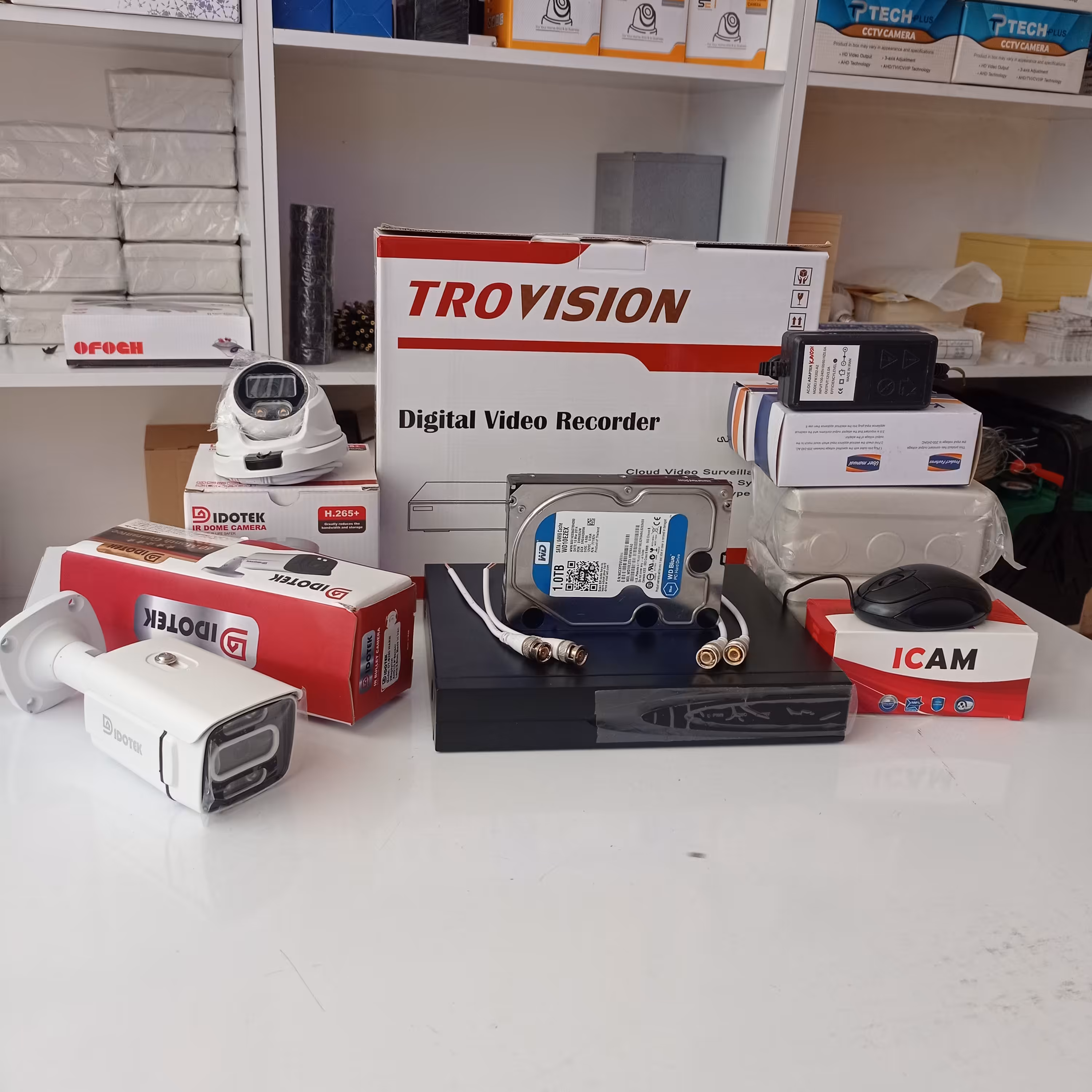 دوربین مداربسته فلزی پک دوتایی پنج سال زمانت