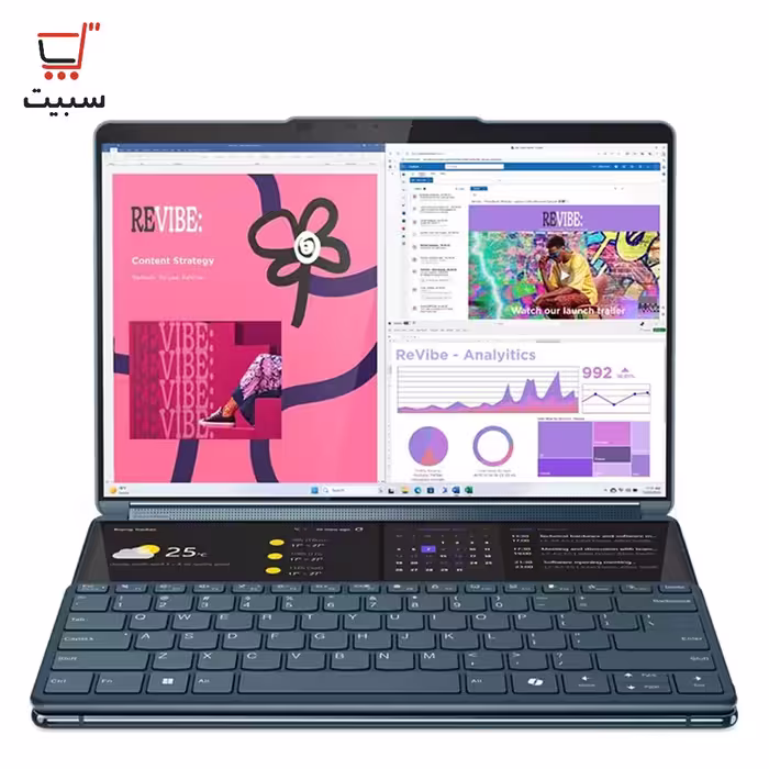 لپ تاپ 13.3 اینچی لنوو مدل Yoga Book 9 13IMU9-EB