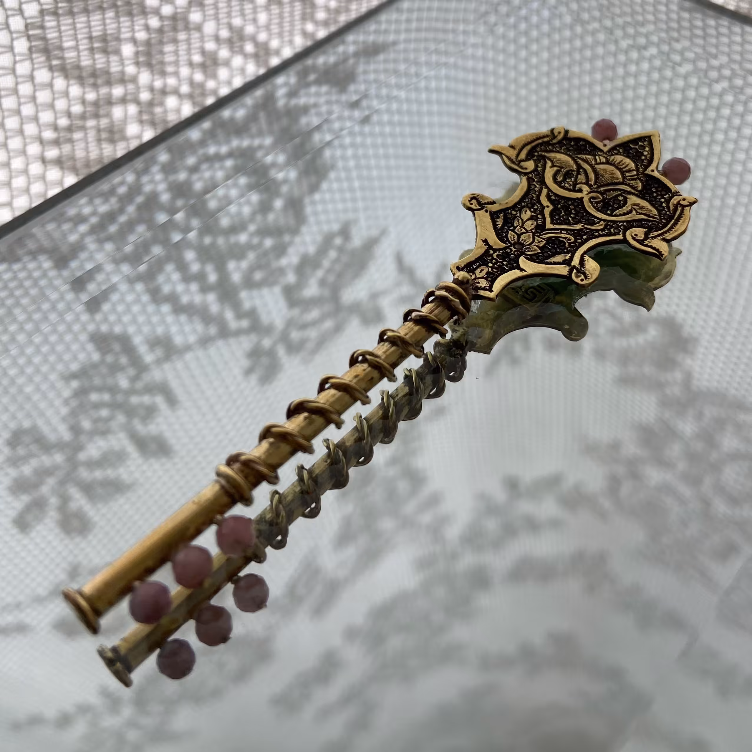 تابلو کلید برنجی قلمزنی دستساز 15