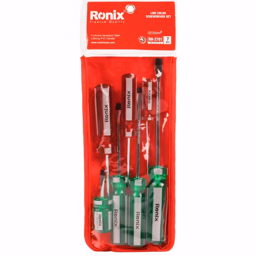 ست 7 عددی پیچ گوشتی رونیکس مدل RH-2701