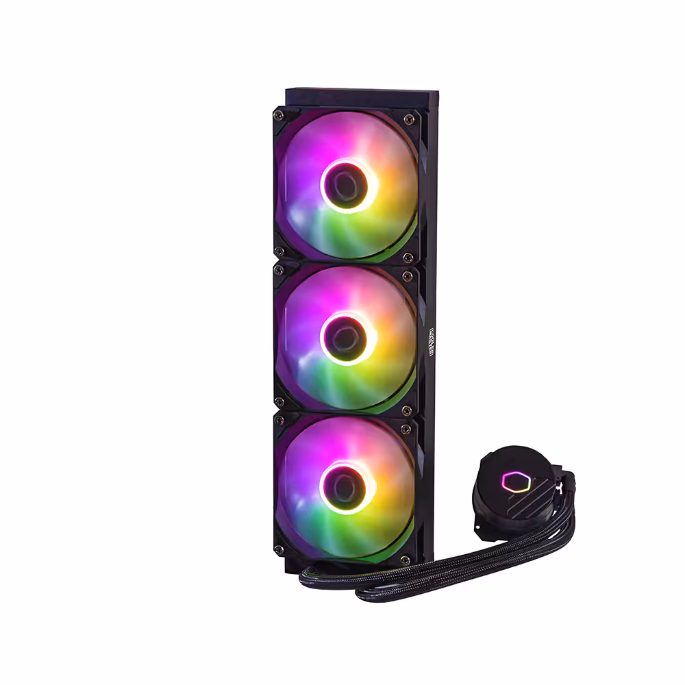 خنک کننده پردازنده مایع کولر مستر مدل مستر لیکوئید ARGB Core 360L