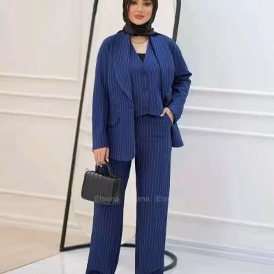 ست سه تیکه کت و شلوار و جلیقه مدل هیرمان