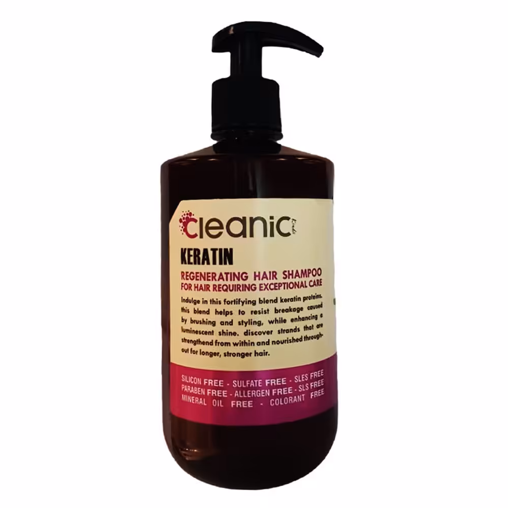 شامپو بدون سولفات کراتین کلینیک کیندی (550 میل)

