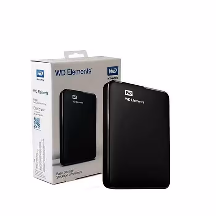 هارد اکسترنال 1 ترابایت وسترن دیجیتال(گارانتی معتبر شرکتی ) Digital Elements External Hard Drive