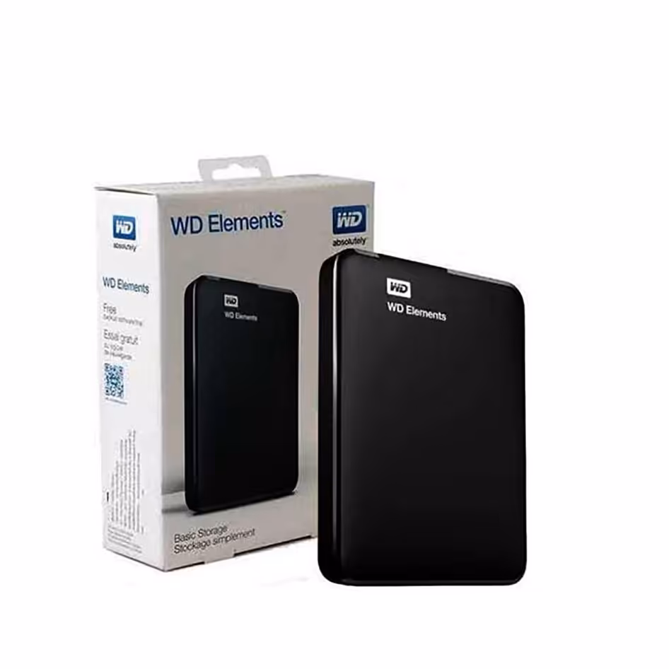هارد اکسترنال 1 ترابایت وسترن دیجیتال(گارانتی معتبر شرکتی ) Digital Elements External Hard Drive