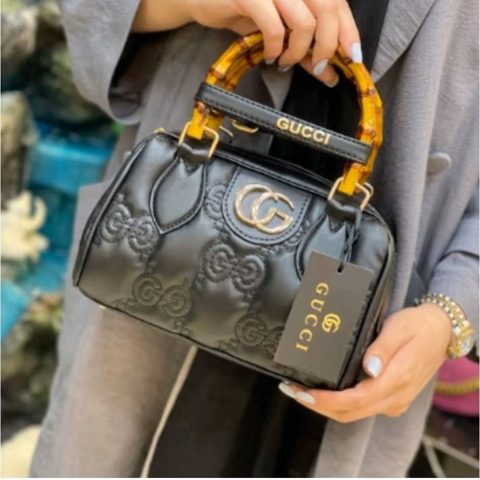 کیف مزونی صندوقی  گل دوزی شده