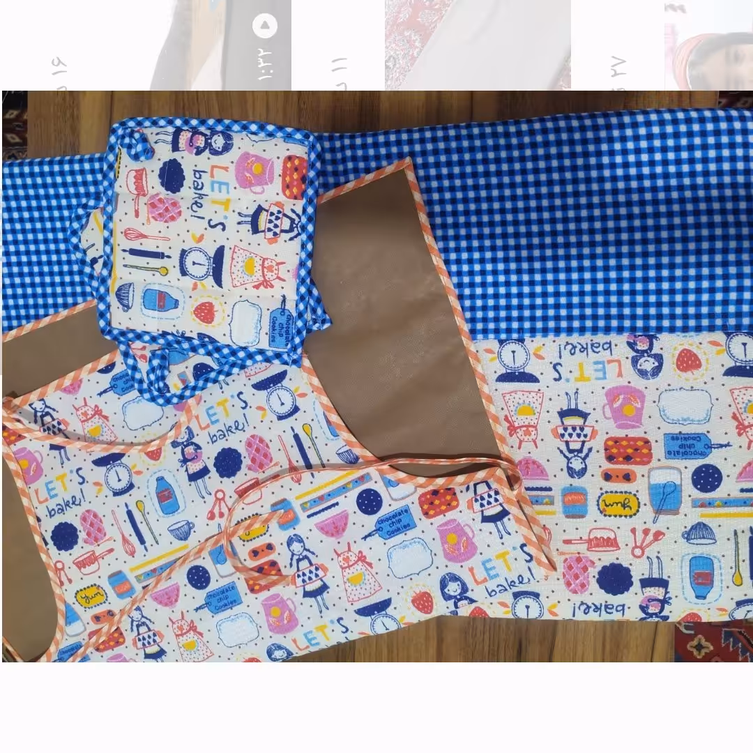 سرویس پارچه ای اشپزخانه