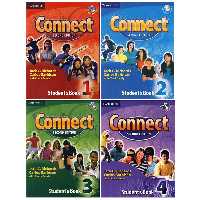 کتاب connect ویرایش دوم اثر Jack C Richards انتشارات کمبریج 4جلدی رحلی