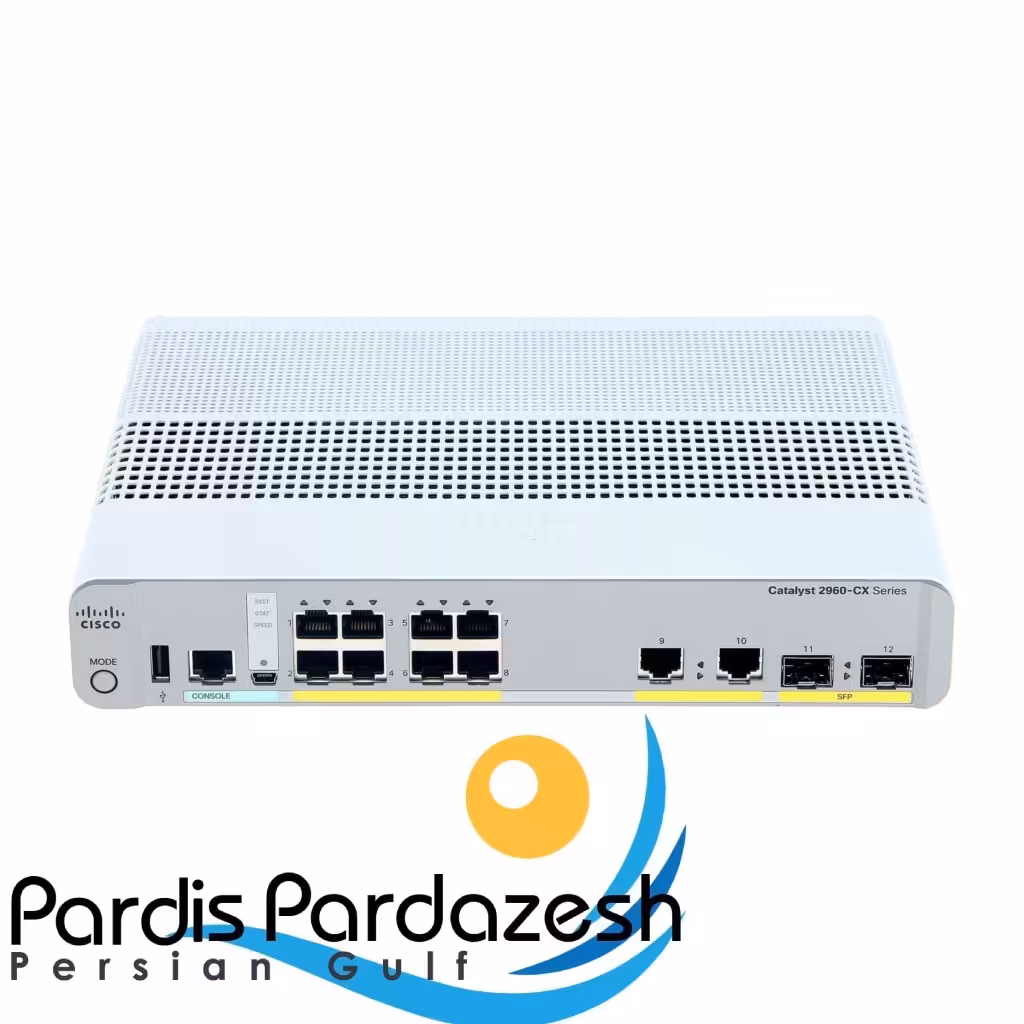 سوئیچ سیسکو مدل WS-C2960CX-8TC-L