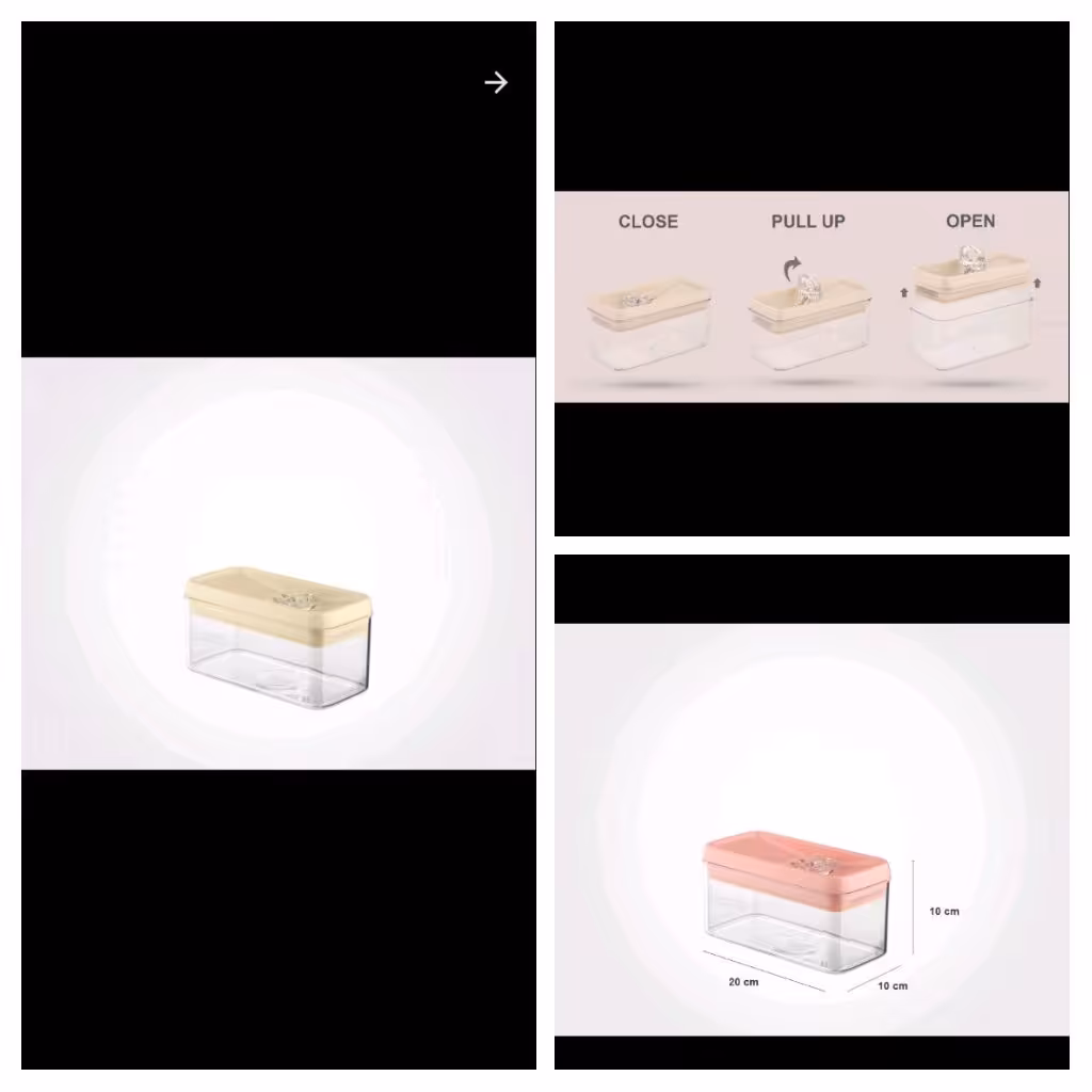 بانکه لیمون سایز 3 بانکه حبوبات بانکه ادویه بانکه حبوبات لیمون ظرف حبوبات ظرف ادویه سایز کوچک