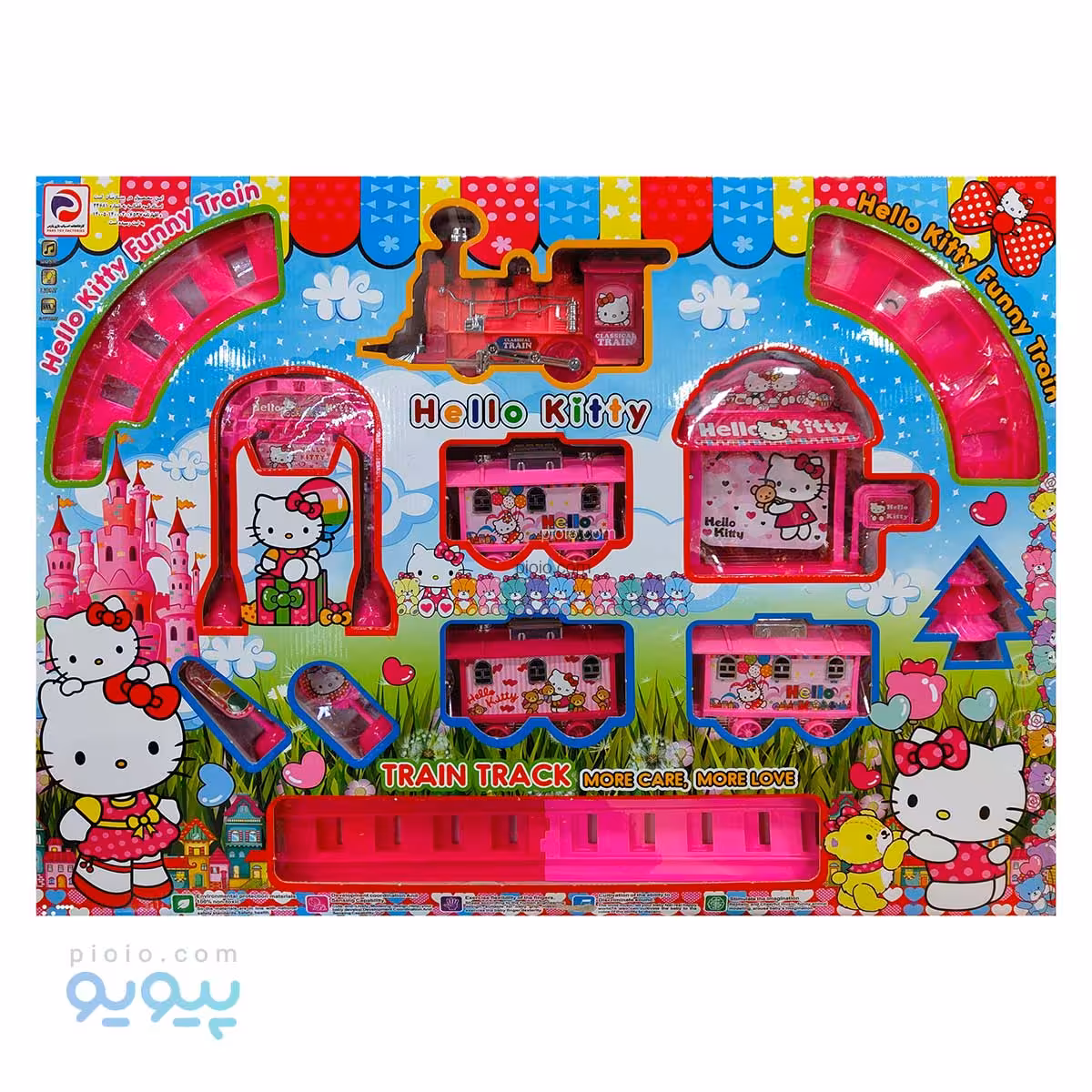 قطار اسباب بازی طرح کیتی