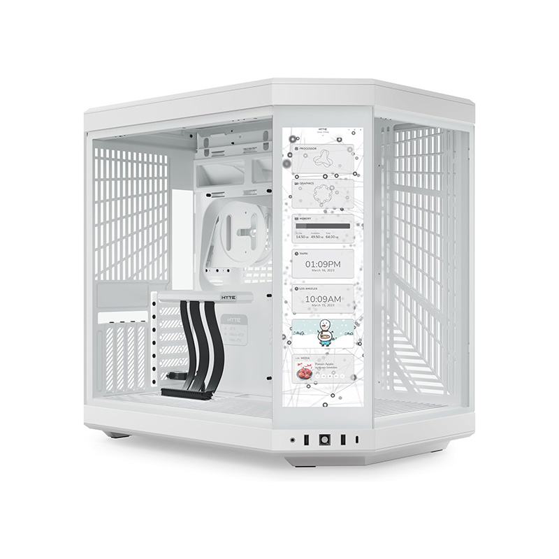 کیس هایت مدل Y70 سفید برفی