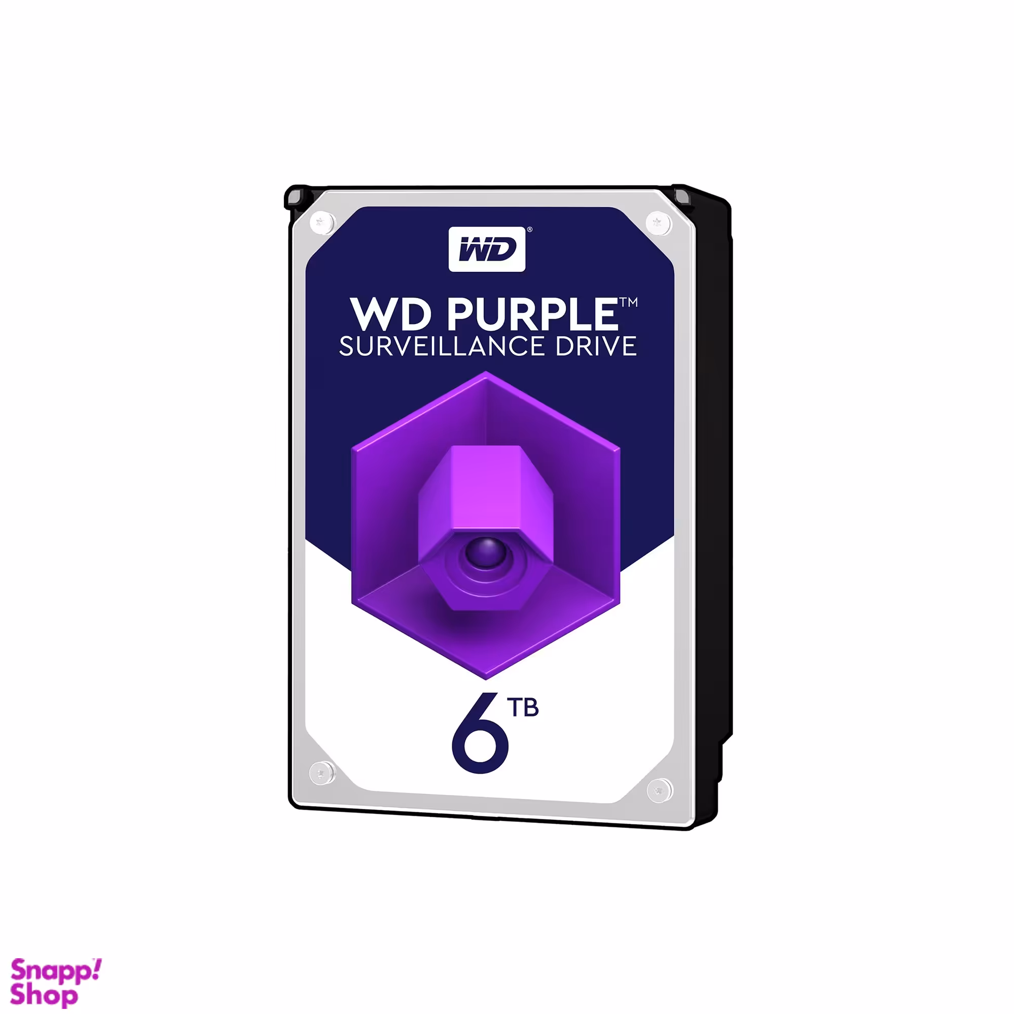 هارددیسک اینترنال وسترن دیجیتال مدل Purple WD60PURZ ظرفیت 6 ترابایت