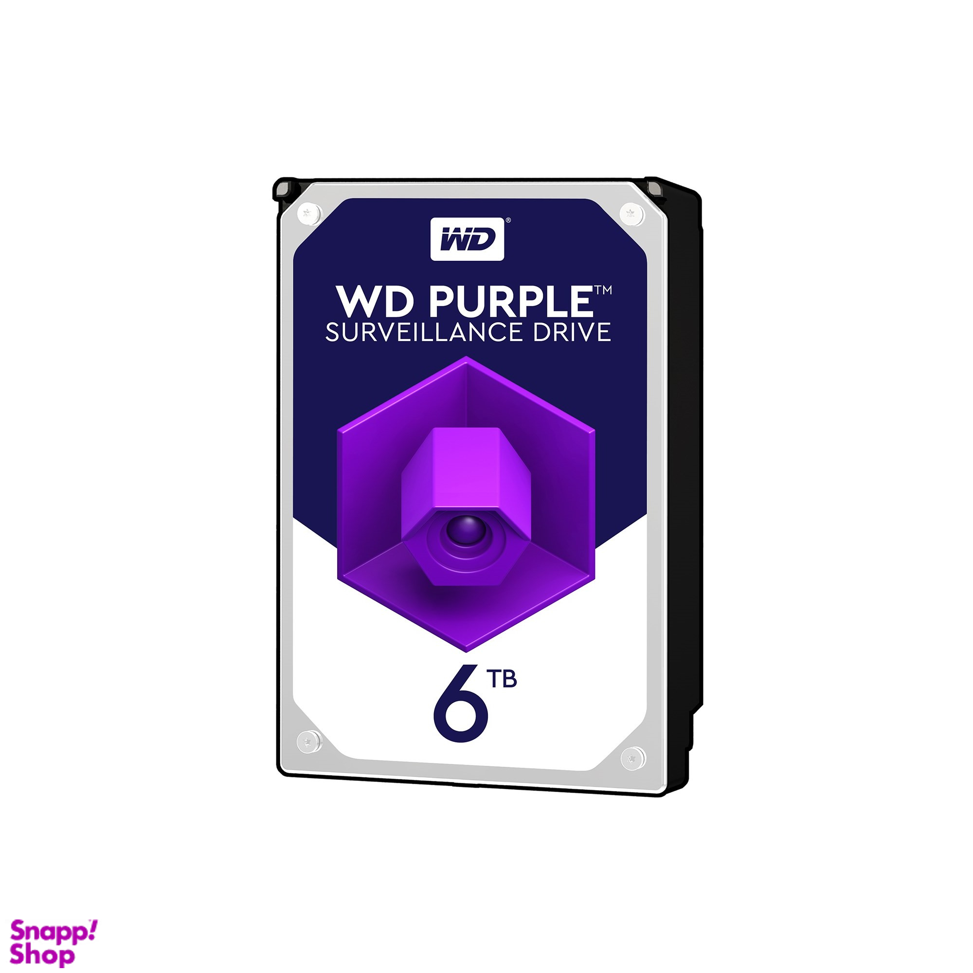 هارددیسک اینترنال وسترن دیجیتال مدل Purple WD60PURZ ظرفیت 6 ترابایت