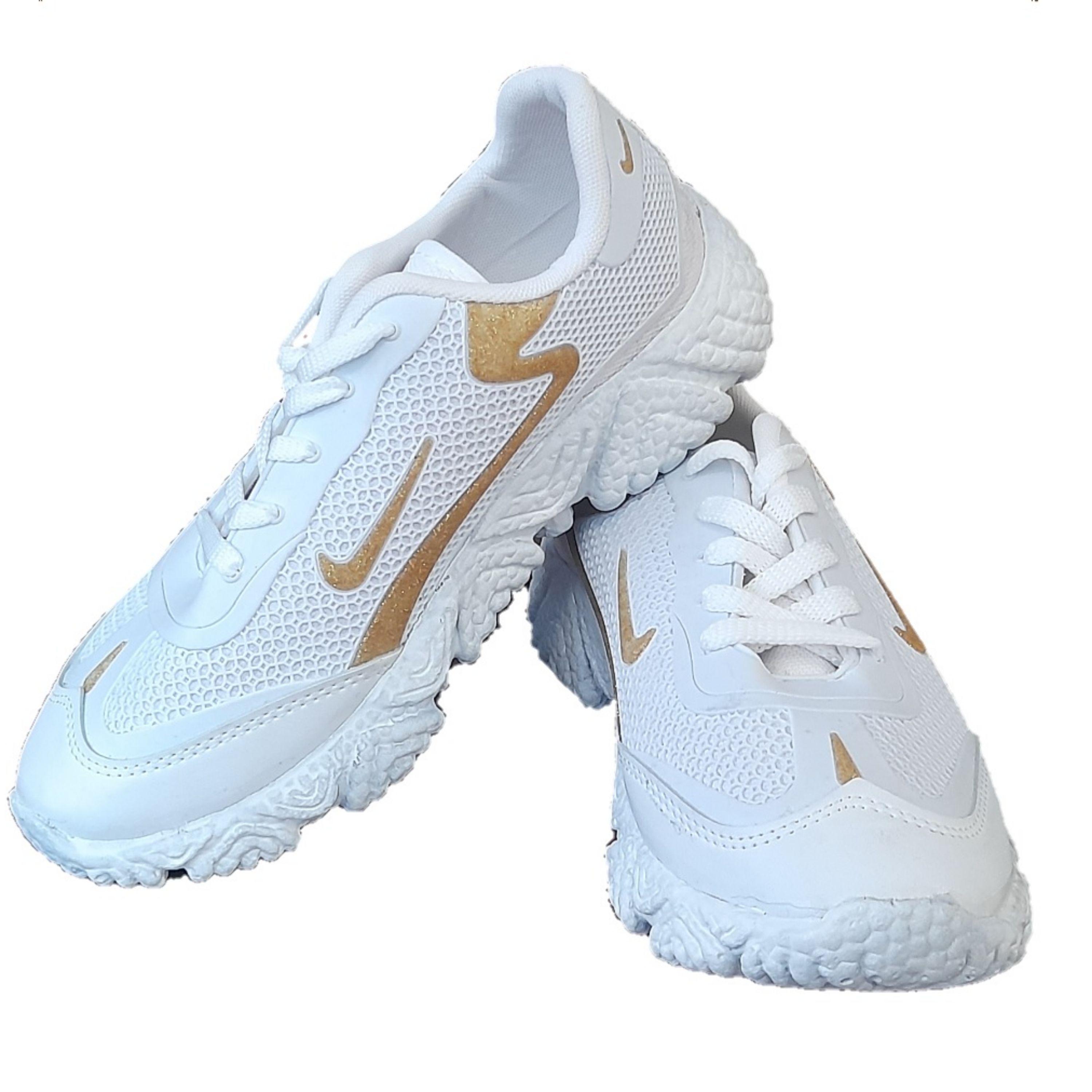 کفش کتانی سفید اکلیلی زنانه سایز 40