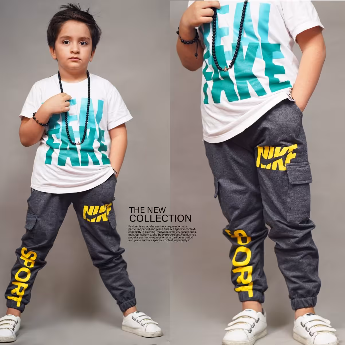 شلوار پسرانه اسپرت اسلش گلکسی 60 تا 90