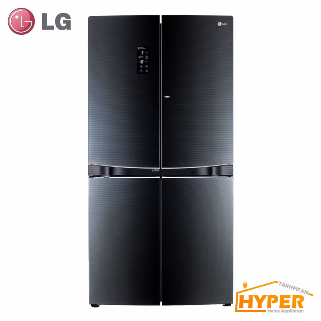 یخچال فریزر ساید بای ساید ال جی MDN770LB مشکی براق