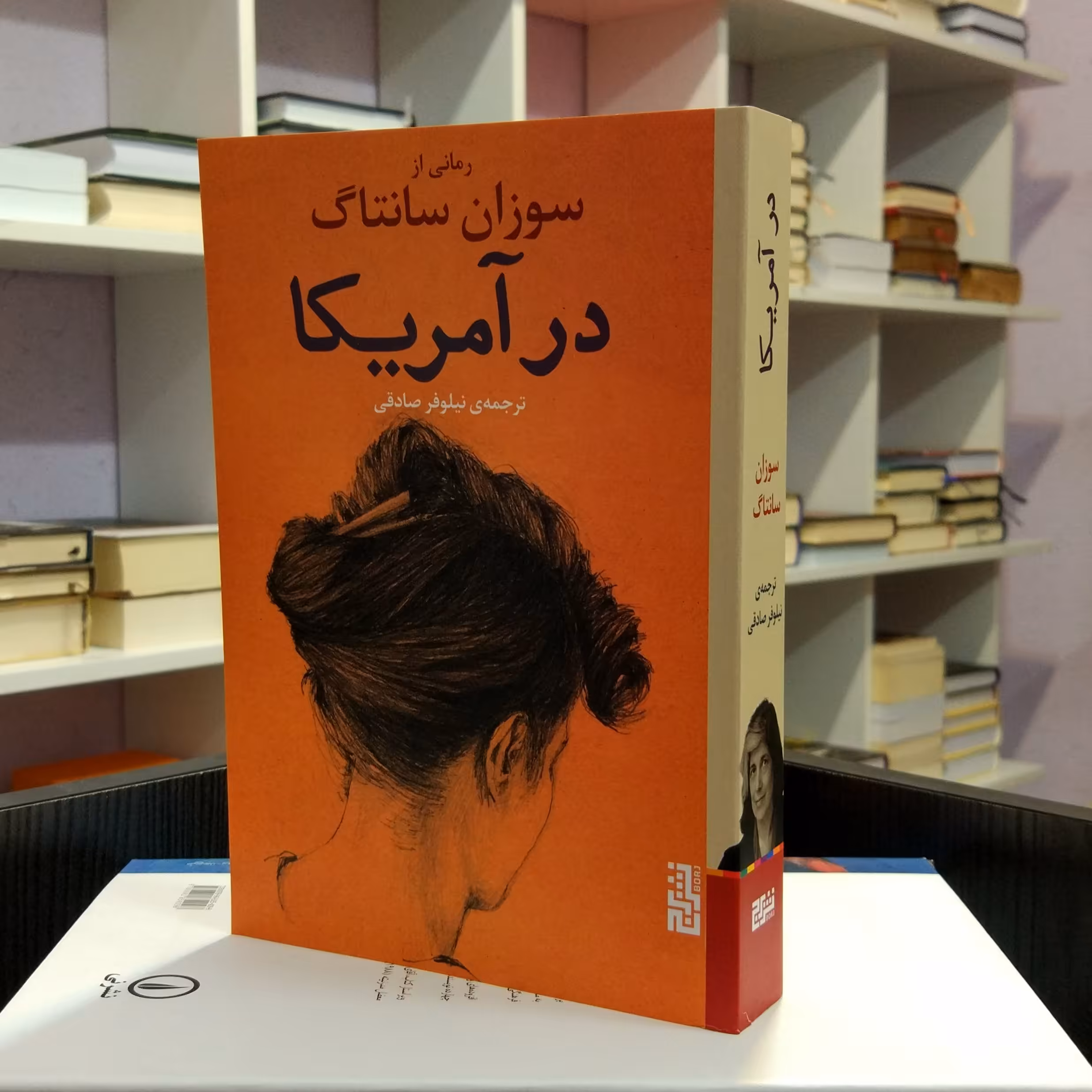 در آمریکا ،  رمان آمریکایی  معاصر   داستان تاریخی ،  سوزان سانتاگ،  نیلوفر صادقی. 