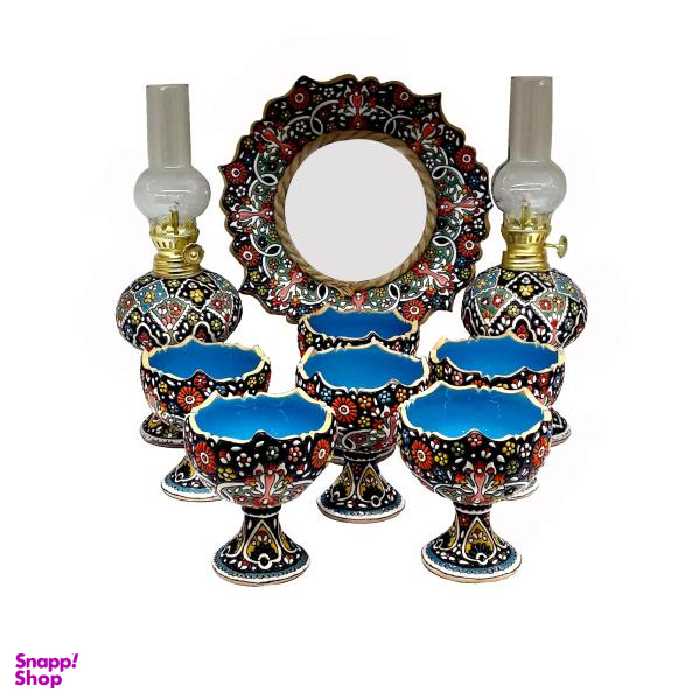 ست 9 تکه هفت سین میناکاری کد D001