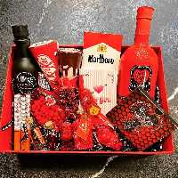 باکس خوراکی ولنتاین بزرگ