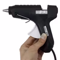 دستگاه چسب تفنگی سایز بزرگ  بردون اصلی 60w . مدل L-110 رنگ مشکی