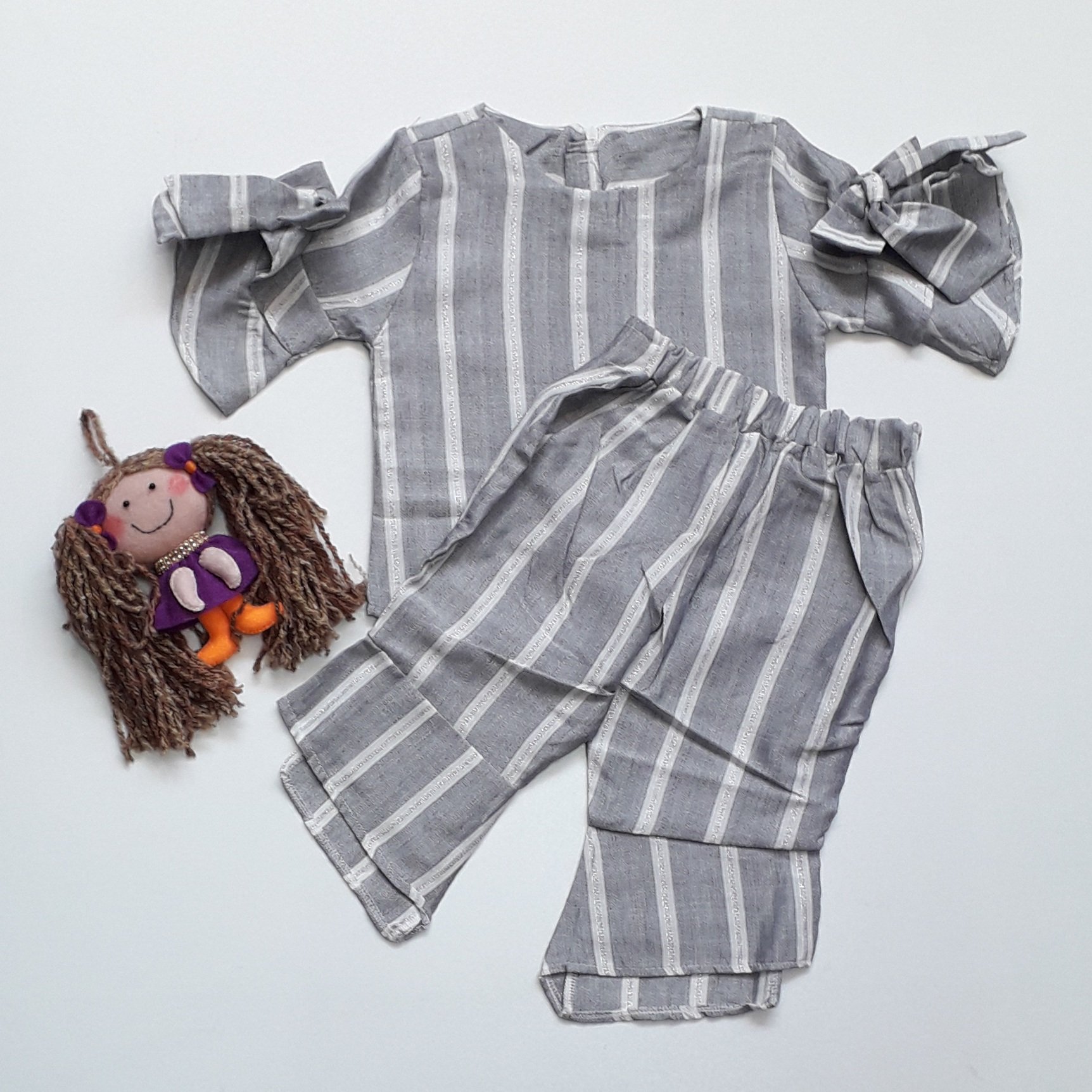 ست لباس شلوار دخترونه