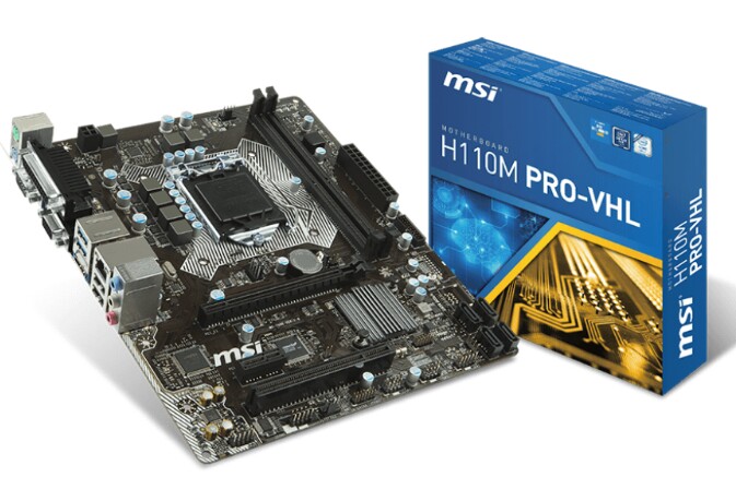 مادربرد ام اس آی مدل اچ 110 ام پرو وی اچ ال