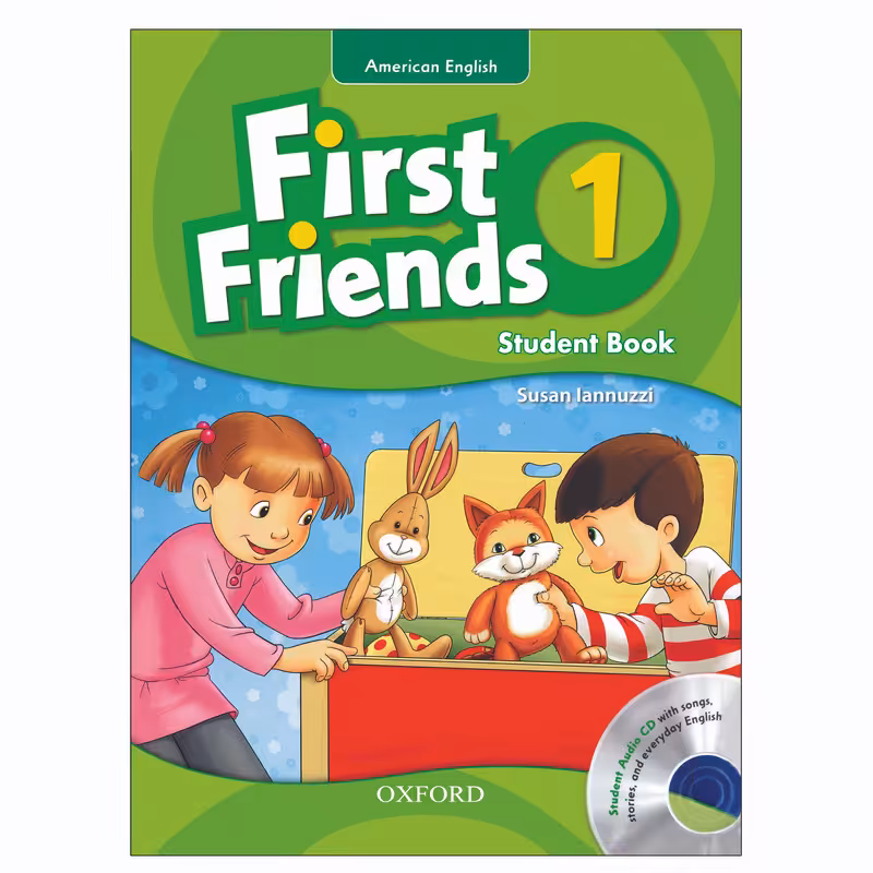 کتاب1 American English First Friends اثر Susan Lannauzzi انتشارات Oxford