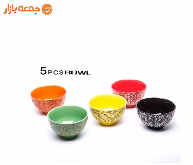 ست کاسه سرامیک 5 تایی